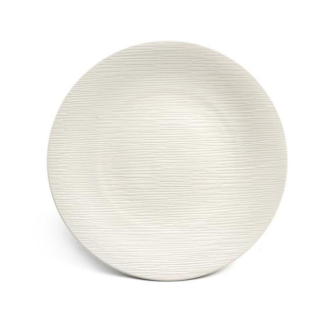 Magma ivoire - Coffret 6 assiettes plates