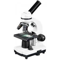 Junior Biolux SEL 40 1600x microscope, blanc, avec cas