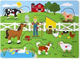 Puzzle sonore ferme old Macdonald