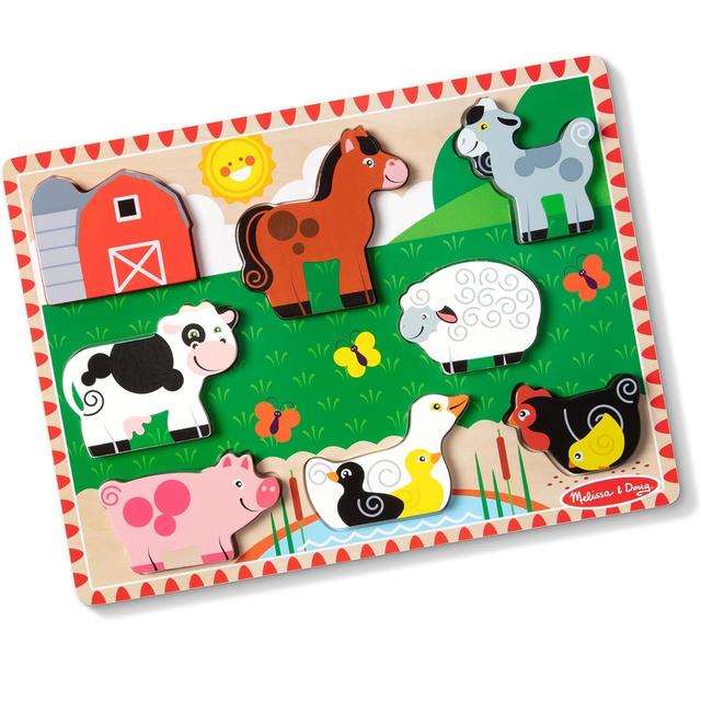 Chunky puzzle Animaux de la ferme