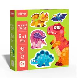 Mon 1er puzzle dinosaures