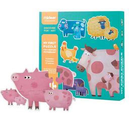 Mon 1er puzzle animaux et leurs petits