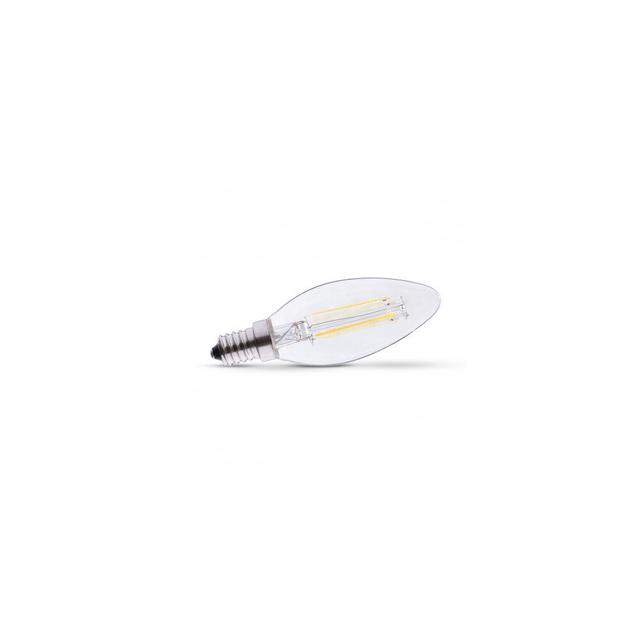 Ampoule LED Flamme E14 4W 470lm 300° Ø35mmx96mm - Blanc Naturel