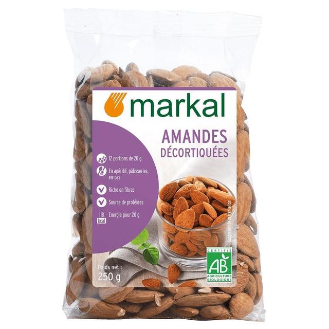 Amandes décortiquées 250g