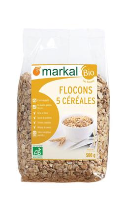 Flocons 5 céréales 500g