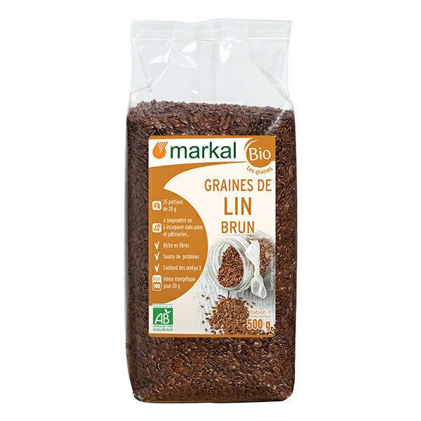 Graines de lin brun 500g