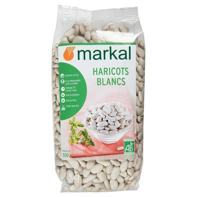 Haricots blancs médium 500g