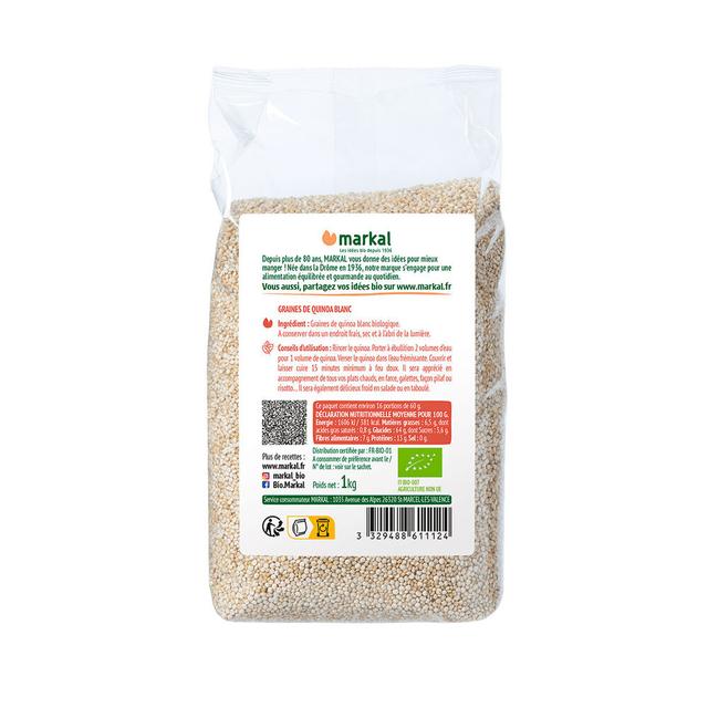 Quinoa real blanc 1kg