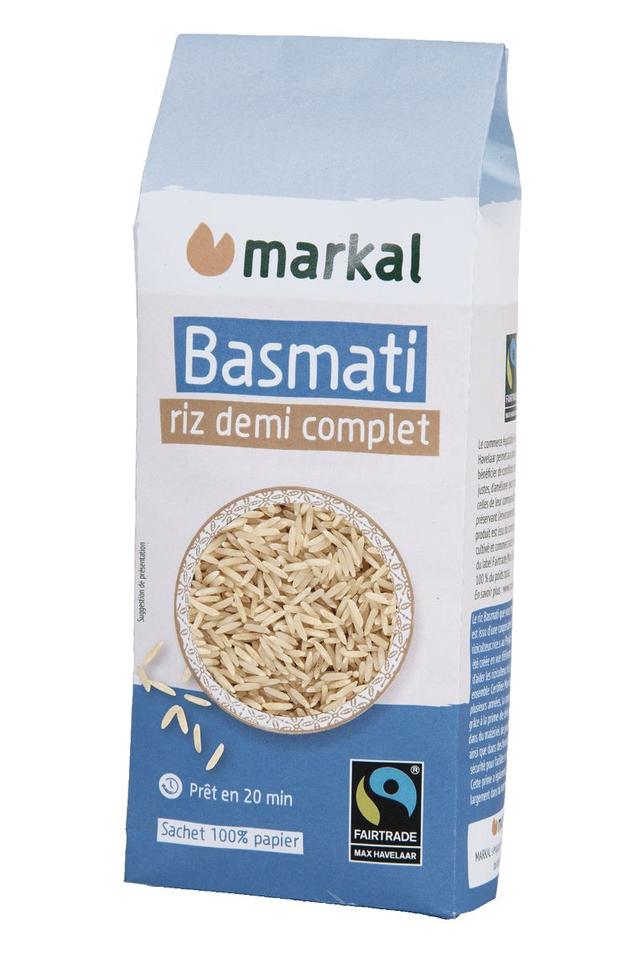 Riz basmati demi-complet 500g