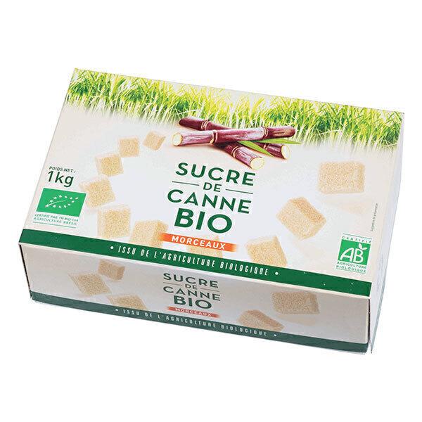 Sucre de canne morceaux 1kg