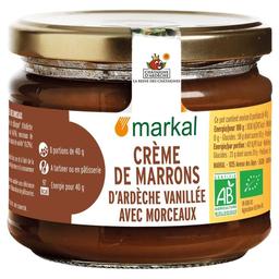 Crème de marrons Ardèche vanillée avec morceaux 325g