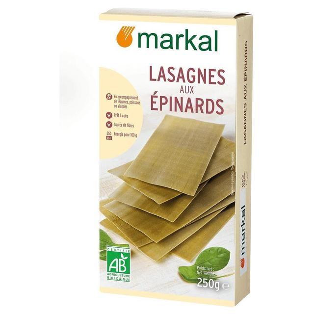 Lasagnes aux épinards 250g