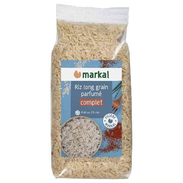 Riz long grain parfumé complet 500g