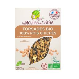 Torsades pois chiche Bio 250g