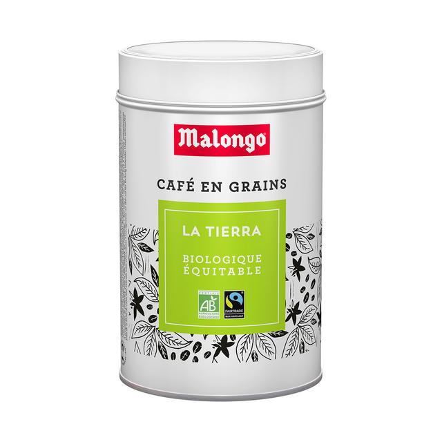 Café noir bio en grains - La Tierra - 0.22 Kilogramme