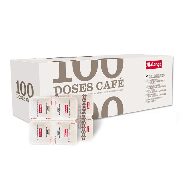 Café en dosettes -  Bio - Café des Petits Producteurs - 100 dose