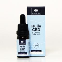 Huile CBD Premium Full Spectrum 5% / 500mg (10ml)