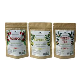 Pack 3 Infusions CBD SÉRÉNITÉ, Fleurs de Chanvre 25%, (3x40g)