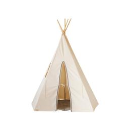 Tente Tipi avec Pompoms - Beige Gris