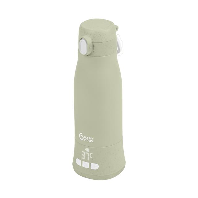 Chauffe-biberon nomade rechargeable MOOV & FEED Vert - 340 ml