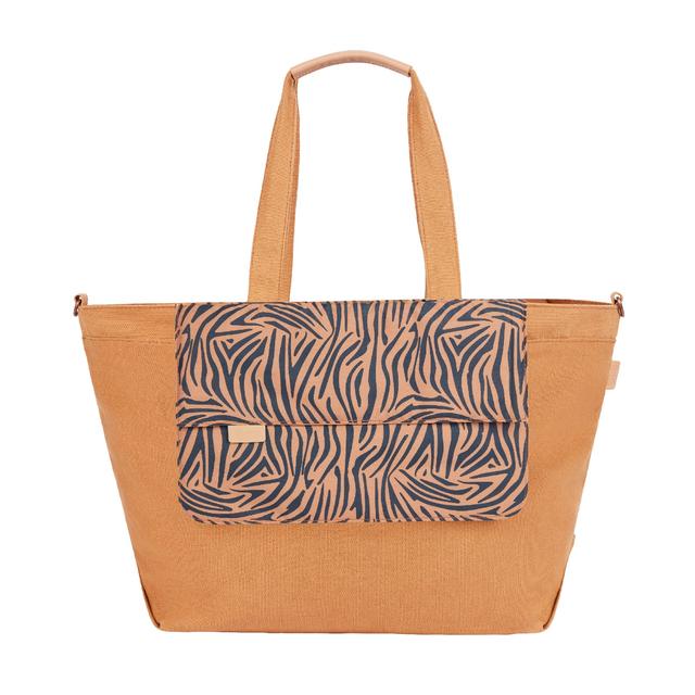 Sac à langer Tote Bag pratique, 3 accessoires inclus, Zebra