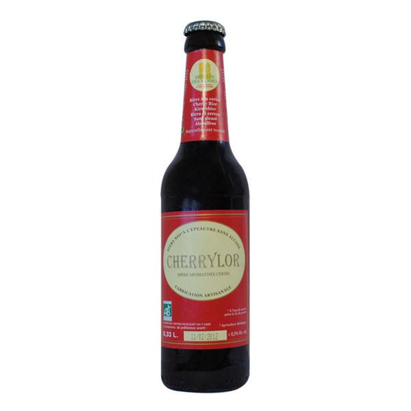 Bière Brune Cherrylor sans alcool 33cl