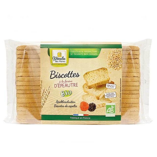 Biscottes d'épeautre bio 400g