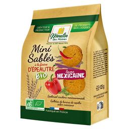 Mini sablés épeautre saveur mexicaine 125g