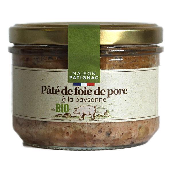 Pâté de foie de porc à la paysanne 180g