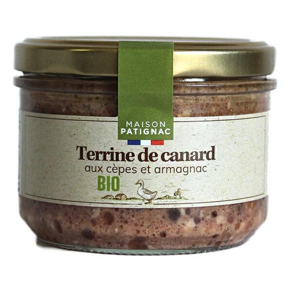 Terrine de canard aux cèpes et armagnac 180g