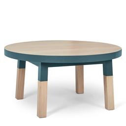 Table basse ronde diamètre 80 cm, 100% frêne massif