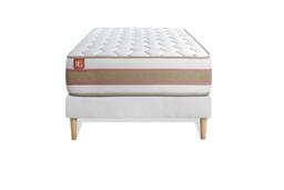 Ensemble matelas 90 x 190  Ressorts et mémoire de forme