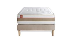 Matelas Ressorts et mémoire de forme 90 x 190  sommier kit