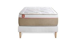 Ensemble matelas 90 x 190  Ressorts et mémoire de forme