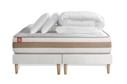 Pack literie 160 x 200  double sommiers | 2 oreillers | couette