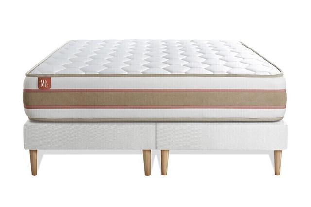 Matelas Ressorts ensachés et mémoire de forme  + sommier