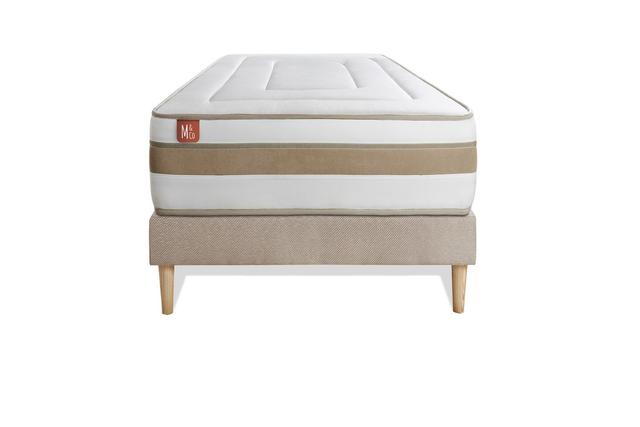 Ensemble matelas 90 x 190  Ressorts et mémoire de forme