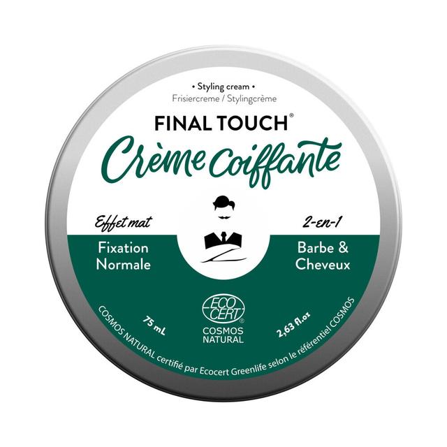 FINAL TOUCH - Crème Coiffante Barbe & Cheveux 75mL