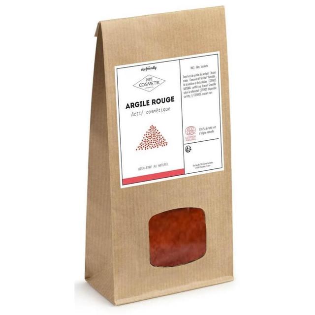 Argile Rouge BIO - 200 g - en sachet kraft