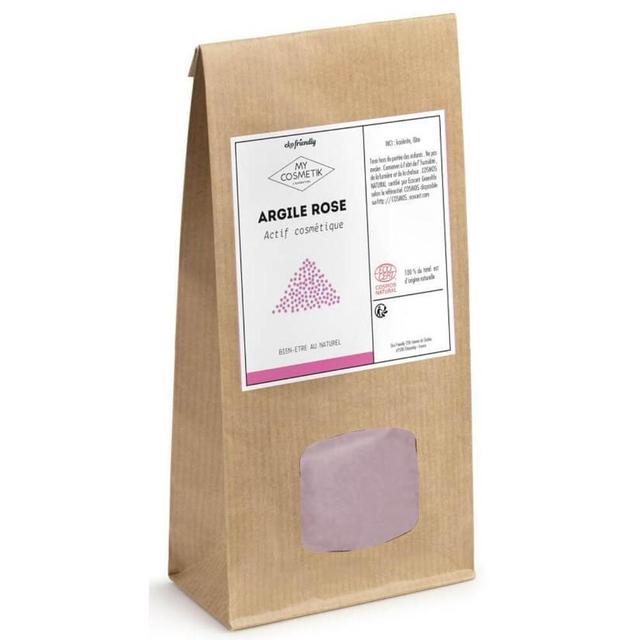 Argile rose BIO - 200 g - en sachet kraft