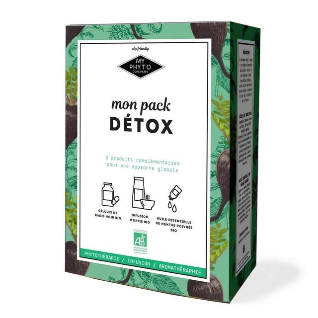 Pack Détox BIO - Aromathérapie + Phytothérapie + Infusion