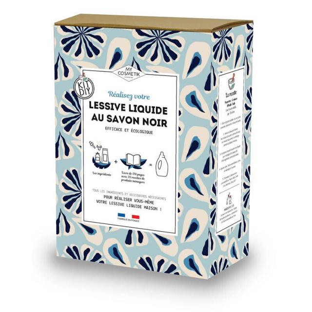 Coffret cadeau DIY - Lessive liquide au savon noir