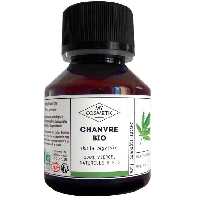 Huile végétale de Chanvre BIO - 10 ml