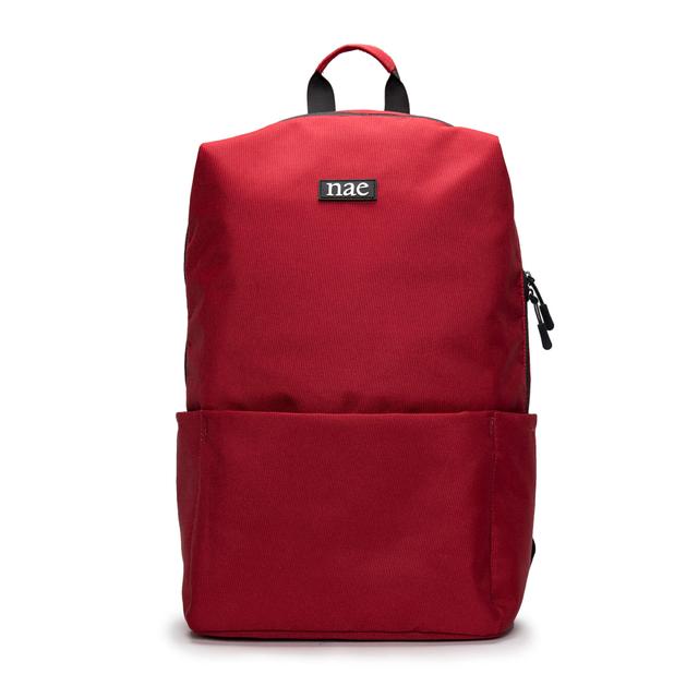 Oslo sac rouge à dos pour ordinateur portable en PET recyclé