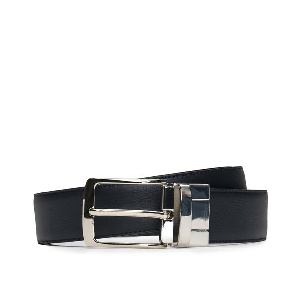 Alp Ceinture Végane pour Homme réversible en Microfibre Noir