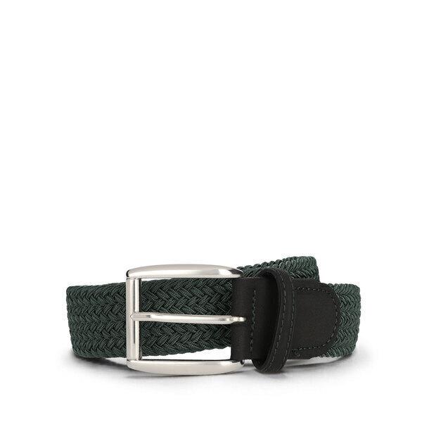 Prat Green ceinture végane tressée à boucle