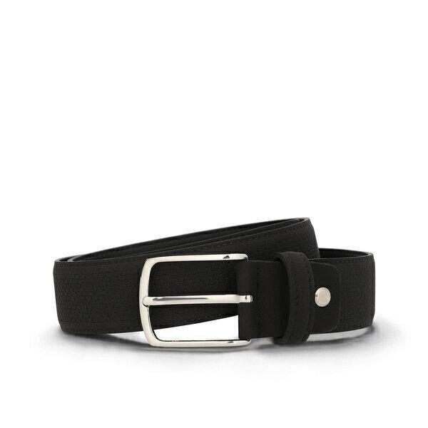 Jorba Black ceinture végane homme décontractée