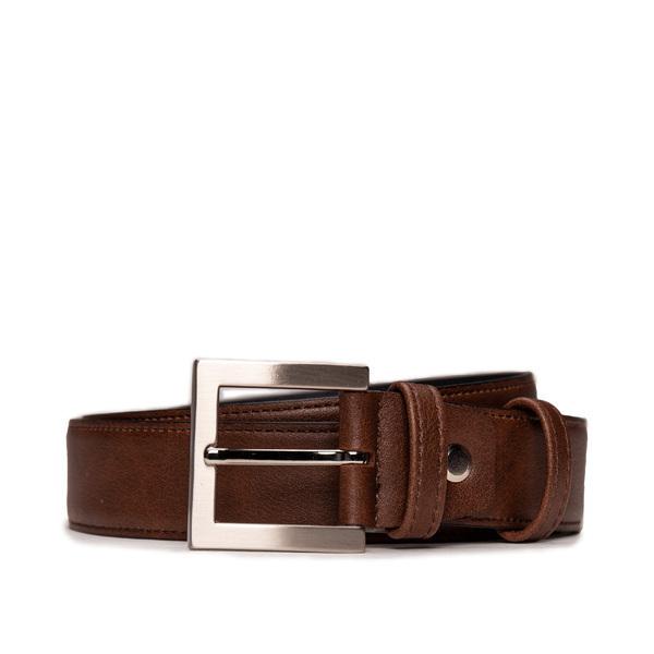 NAE Bruc Ceinture Végane pour Homme en Microfibre Marron