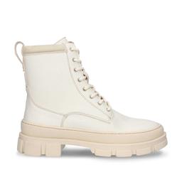 Tea White bottes blanches fermeture éclair