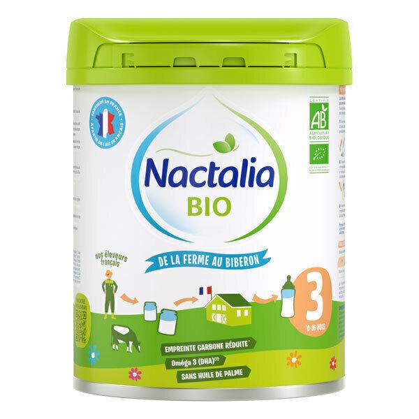 Nactalia Bio Lait bio infantile 3ème Age 12-36 mois 800g